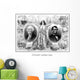 Digitally Restored American History Wall Decal Design 2