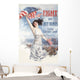 Digitally Restored War Propaganda Wall Decal Design 51