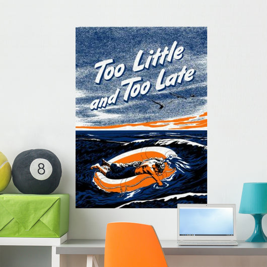 Digitally Restored War Propaganda Wall Decal Design 49