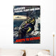 Digitally Restored War Propaganda Wall Decal Design 47