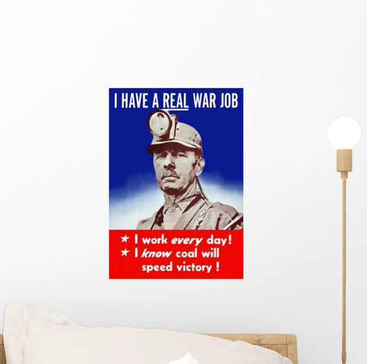 Digitally Restored War Propaganda Wall Decal Design 46