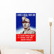 Digitally Restored War Propaganda Wall Decal Design 46