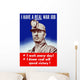 Digitally Restored War Propaganda Wall Decal Design 46