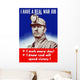 Digitally Restored War Propaganda Wall Decal Design 46