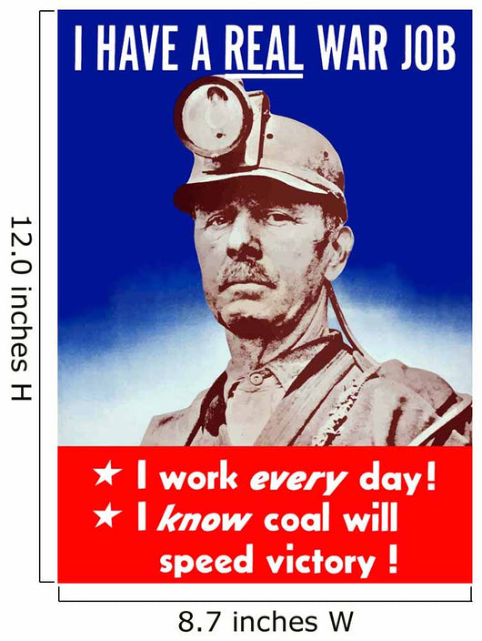 Digitally Restored War Propaganda Wall Decal Design 46
