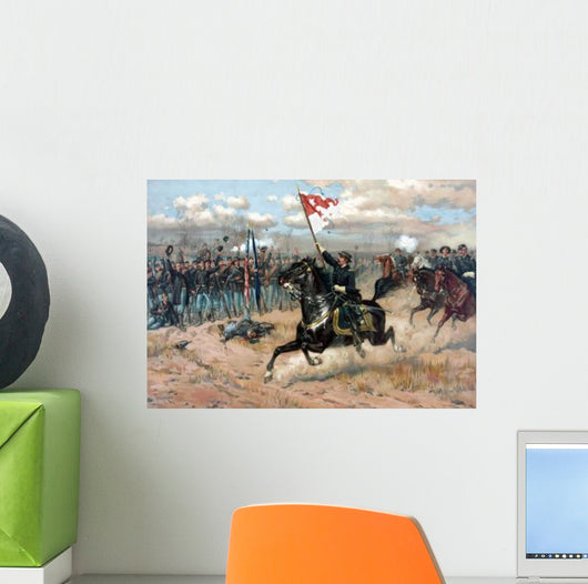 Digitally Restored Civil War Wall Decal Design 18