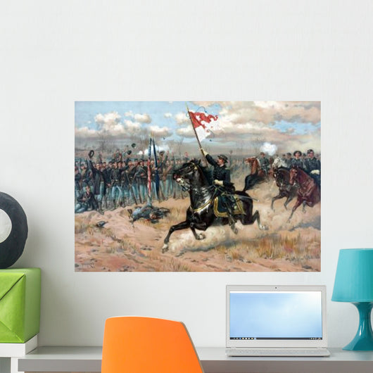 Digitally Restored Civil War Wall Decal Design 18