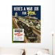 Digitally Restored War Propaganda Wall Decal Design 43