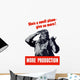Digitally Restored War Propaganda Wall Decal Design 41