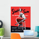 Digitally Restored War Propaganda Wall Decal Design 40