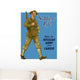 Digitally Restored War Propaganda Wall Decal Design 39