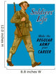 Digitally Restored War Propaganda Wall Decal Design 39