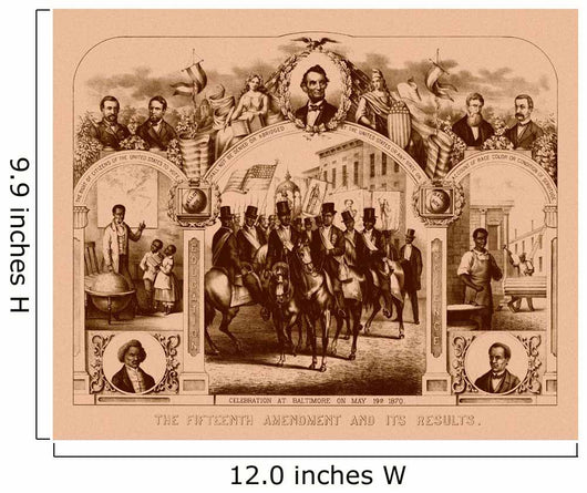 Digitally Restored Civil War Wall Decal Design 16