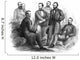Digitally Restored Civil War Wall Decal Design 15