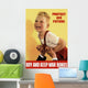 Digitally Restored War Propaganda Wall Decal Design 37