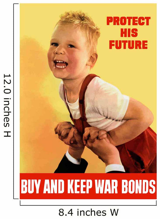 Digitally Restored War Propaganda Wall Decal Design 37