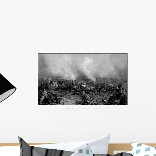 Digitally Restored Vintage Civil Wall Decal Design 2