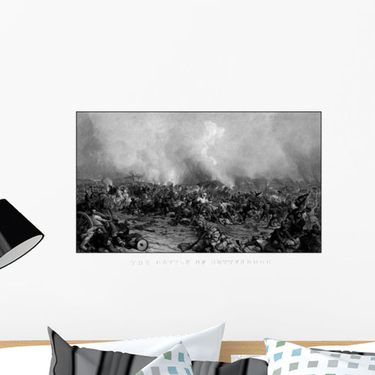 Digitally Restored Vintage Civil Wall Decal Design 2