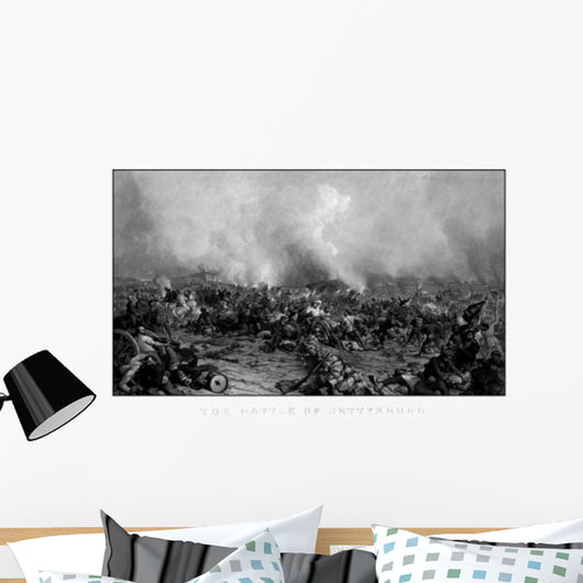 Digitally Restored Vintage Civil Wall Decal Design 2