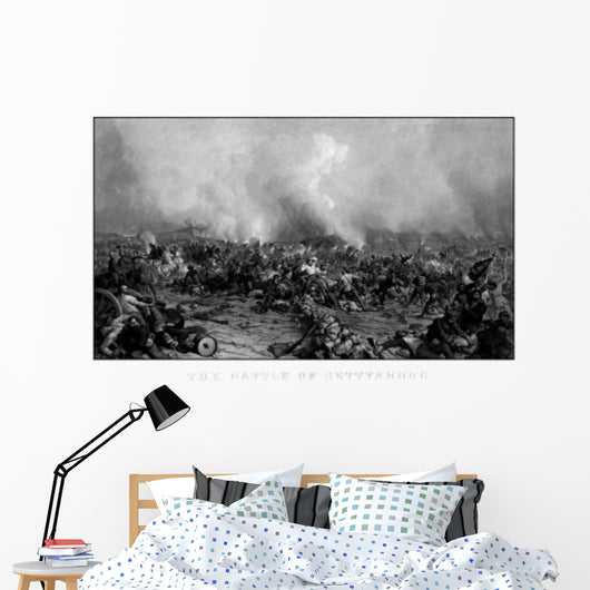 Digitally Restored Vintage Civil Wall Decal Design 2