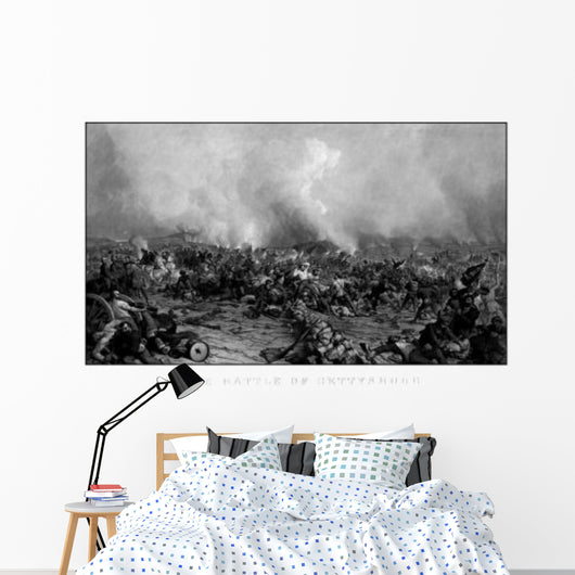 Digitally Restored Vintage Civil Wall Decal Design 2