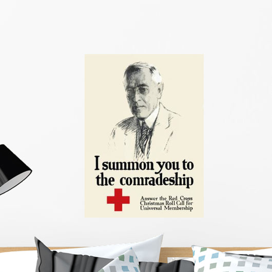 Digitally Restored War Propaganda Wall Decal Design 34