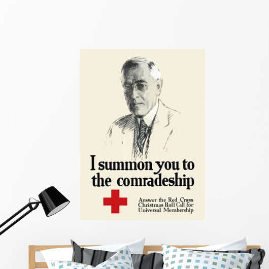 Digitally Restored War Propaganda Wall Decal Design 34