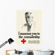 Digitally Restored War Propaganda Wall Decal Design 34