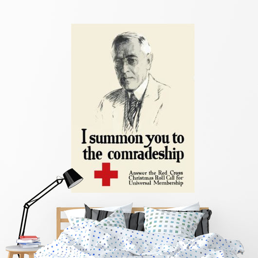 Digitally Restored War Propaganda Wall Decal Design 34
