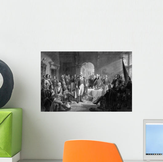 Digitally Restored Picture General Wall Decal Design 1