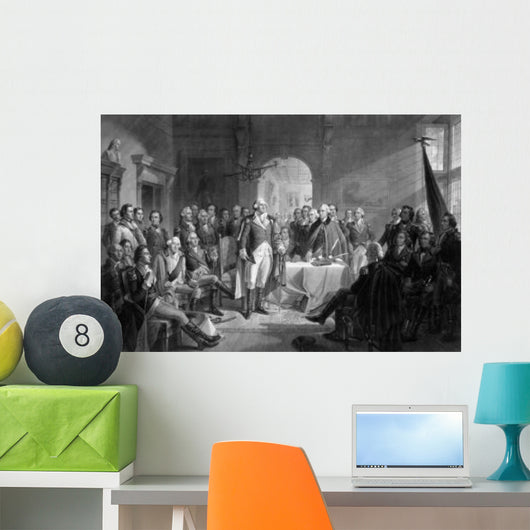 Digitally Restored Picture General Wall Decal Design 1