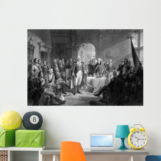 Digitally Restored Picture General Wall Decal Design 1