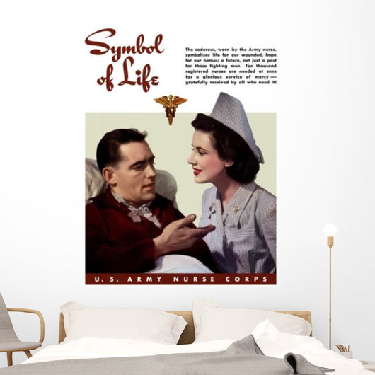 Digitally Restored War Propaganda Wall Decal Design 32