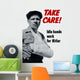 Digitally Restored War Propaganda Wall Decal Design 31