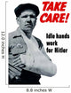 Digitally Restored War Propaganda Wall Decal Design 31