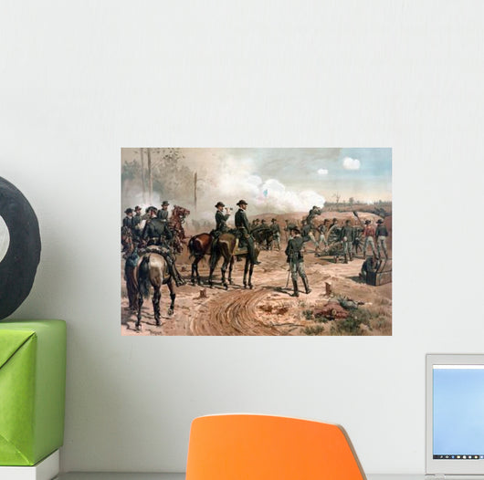 Digitally Restored Civil War Wall Decal Design 14