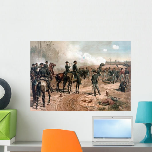 Digitally Restored Civil War Wall Decal Design 14