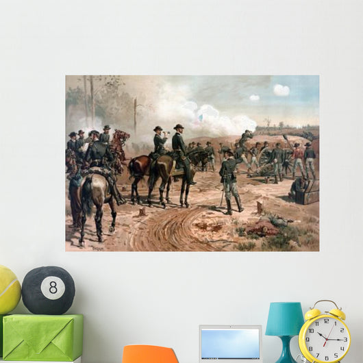 Digitally Restored Civil War Wall Decal Design 14