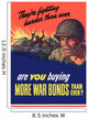 Digitally Restored War Propaganda Wall Decal Design 29