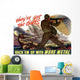 Digitally Restored War Propaganda Wall Decal Design 28