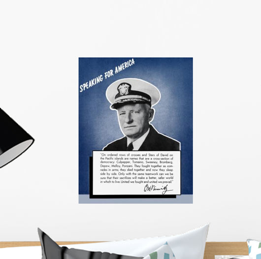 Digitally Restored War Propaganda Wall Decal Design 26
