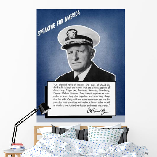 Digitally Restored War Propaganda Wall Decal Design 26
