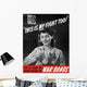 Digitally Restored War Propaganda Wall Decal Design 25