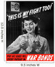 Digitally Restored War Propaganda Wall Decal Design 25