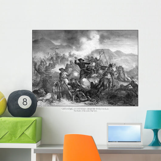 Digitally Restored Vintage Military Wall Decal
