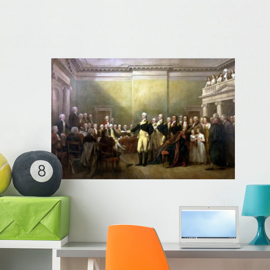 Digitally Restored Vector Painting Wall Decal Design 7