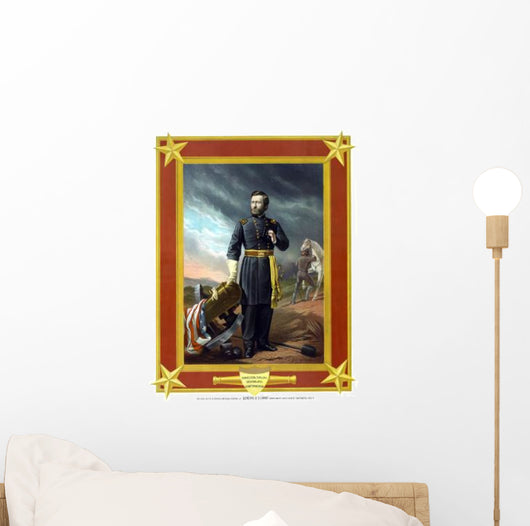 Digitally Restored Civil War Wall Decal Design 9