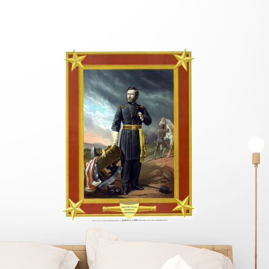Digitally Restored Civil War Wall Decal Design 9
