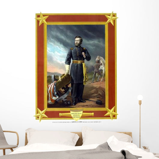 Digitally Restored Civil War Wall Decal Design 9