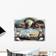 Digitally Restored Civil War Wall Decal Design 8